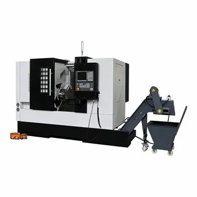 آلة مخرطة CNC ذات السرير المائل Tck56