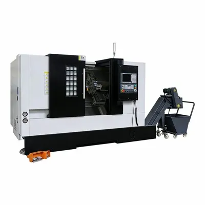 Tck63 مخرطة CNC ذات السرير المائل
